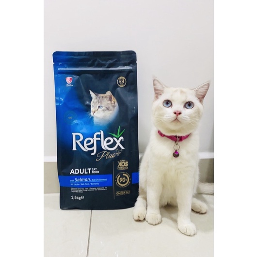 Reflex Plus thức ăn cho mèo  mèo  trưởng thành vị cá hồi 1.5kg
