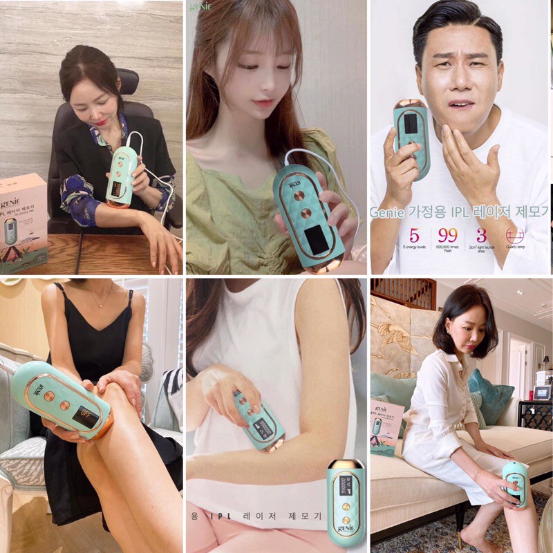  MÁY TRIỆT LÔNG LASER IPL GENIE