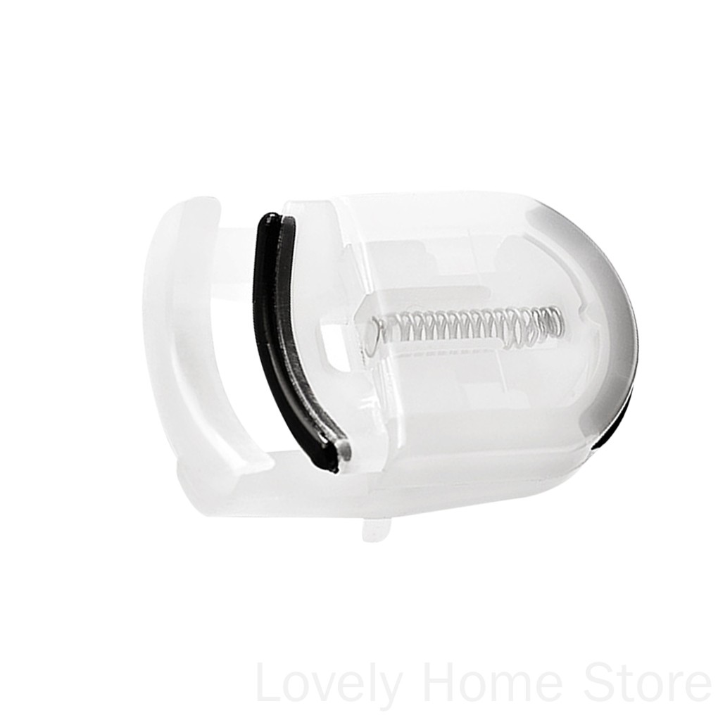 [Hàng mới về] Dụng Cụ Bấm Cong Lông Mi Mini Bằng Nhựa Trong Suốt Thuận Tiện Cho Nữ