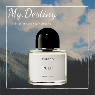 🖤 nước hoa dùng thử byredo pulp test 10ml/20ml _mʏ.dᴇsᴛɪɴʏ