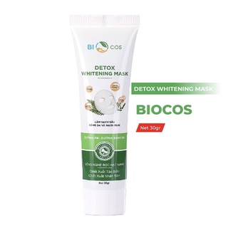 Mặt nạ thải độc trắng da - detox whitening mask 30g - sạch da, sáng da, ngừa mụn, tăng sinh collagen
