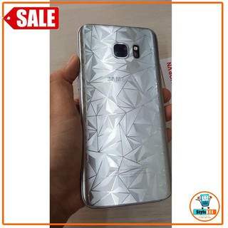 Miếng dán mặt lưng vân kim cương cho samsung s7edge/ s8 / s8plus / s9 / s9 plus / a8 / a8plus / note8 dễ dàng sử dụng