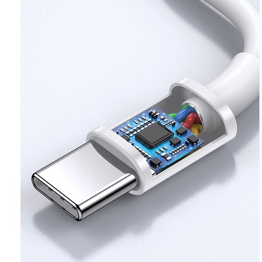 Cáp Sạc Nhanh USB-C C011 Dài 2M 60W 5A Dài 2M 1M Cổng USB Type C Sang USB Type C