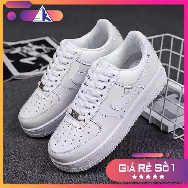 🎀 Giày Nike Air Force 1 màu trắng vệt nâu hàng cao cấp nam nữ, Giày Sneaker AF1 trắng kẻ nâu cực hot 2022