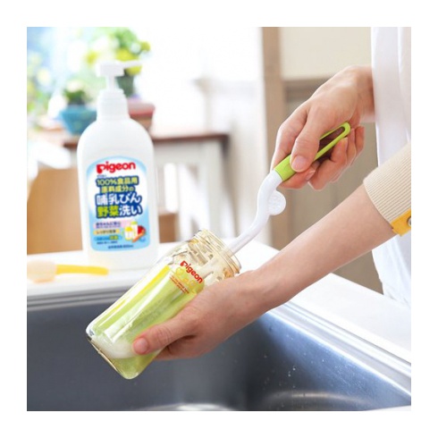Nước Rửa Bình Sữa Rau Củ Quả PIGEON Nhật Bản Chai 800ml/Túi 700ml Cho Bé - SAKUKO
