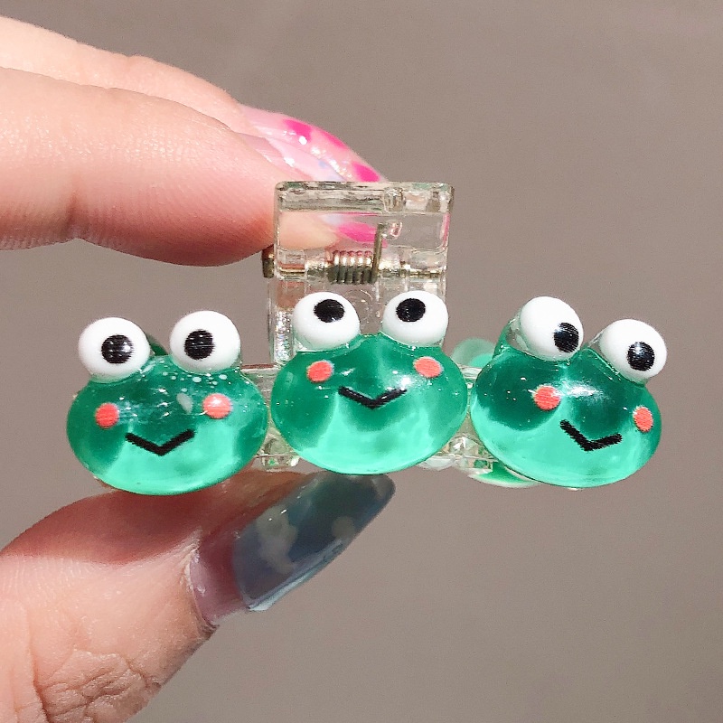 Tender afternoons TENDER Kẹp tóc họa tiết hoạt hình đơn giản dễ thương tùy chọn kiểu dáng cho nữ