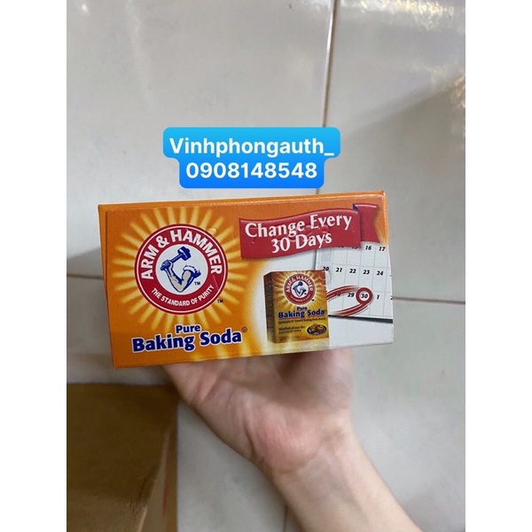 Bột Baking soda Arm &amp; Hammer chính hãng- Nhập khẩu Mỹ 454gr