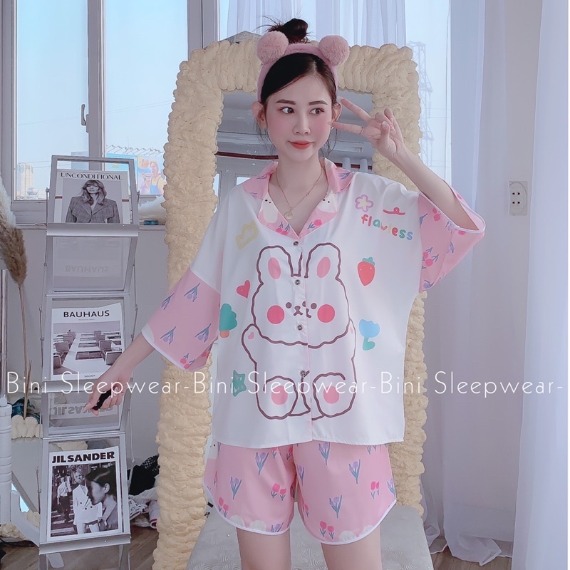 ❌GIÁ RẺ NHẤT❌BỘ ĐÙI IN TO LỤA MANGO—— In 5D HÀNG ĐỘC QUYỀN BINI SLEEPWEAR ✨ | BigBuy360 - bigbuy360.vn