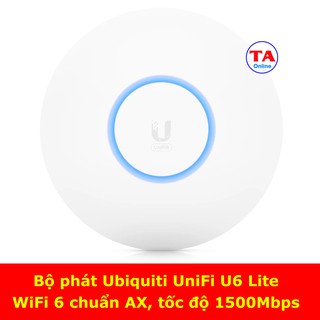 Bộ phát Ubiquiti UniFi U6 Lite - WiFi 6 chuẩn AX, tốc độ 1501Mbps, Hỗ trợ 300 User, Hãng của Mỹ thumbnail