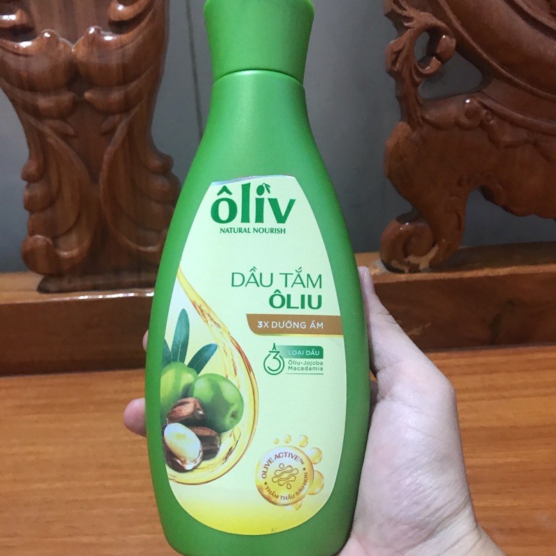 Dầu tắm Oliu Natural Nourish 165ml