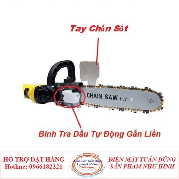 Lưỡi cưa xích gắn máy mài