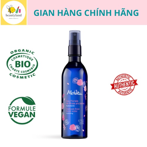 Toner hoa hồng melvita