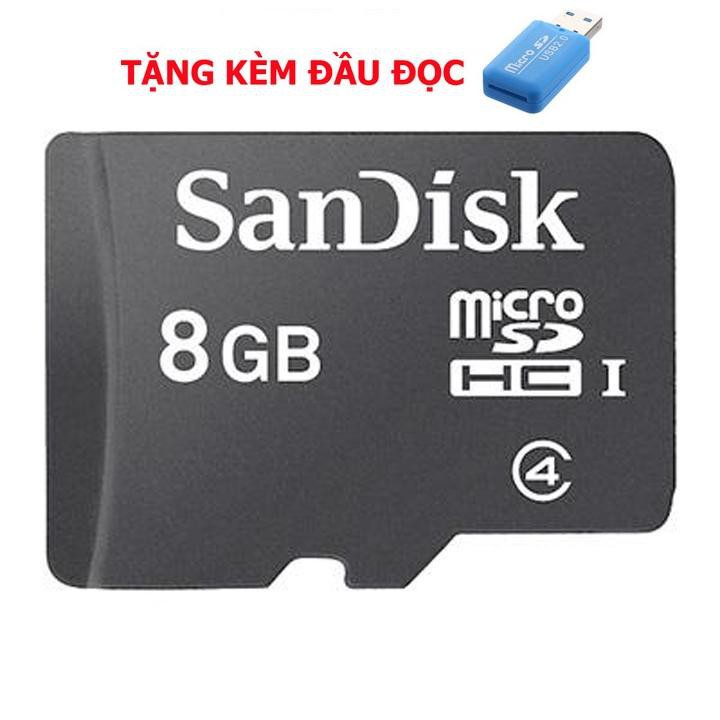 Thẻ Nhớ 8G/16G/32G/64G Tặng Đầu Đọc Thẻ