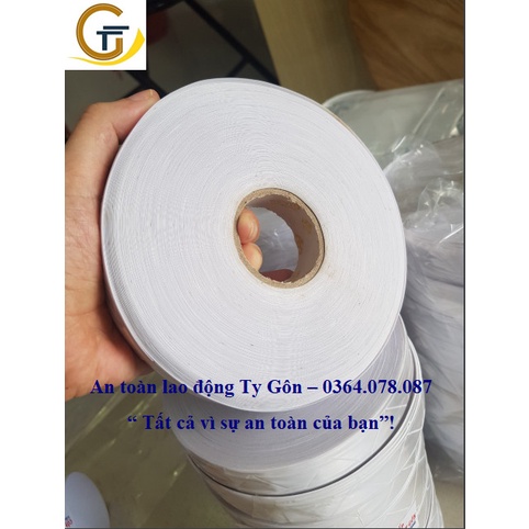 Phản quang nhựa 2,5cm màu trắng