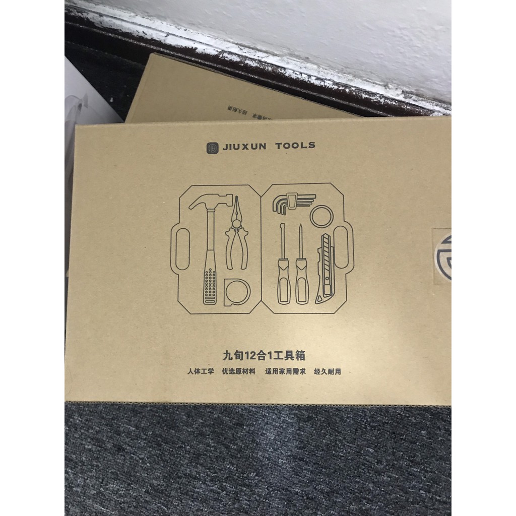 Bộ dụng cụ sửa chữa Xiaomi Jiuxun 60 món đa năng chống gỉ - Bộ Công Cụ Sửa Chữa Gia Đình Đa Năng Máy Khoan Động Lực