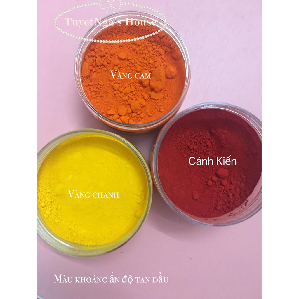 Màu thực phẩm dược phẩm gốc dầu