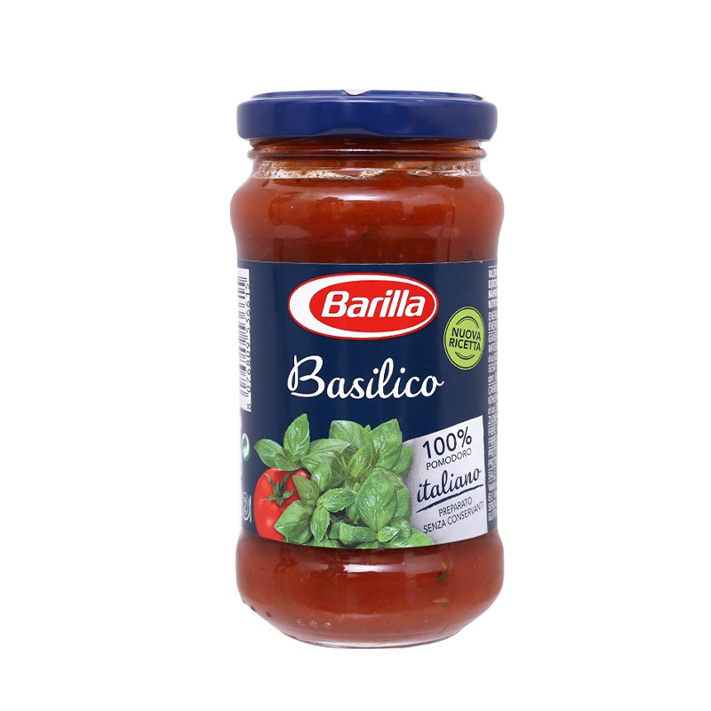 Sốt Mỳ Ý cà chua thịt bò băm, Rau củ quả hiệu Barilla loại 200g