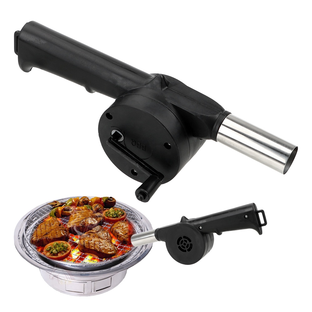 Quạt Thổi Khí Nướng BBQ Màu Đen Thiết Kế Nhỏ Gọn Tiện Dụng