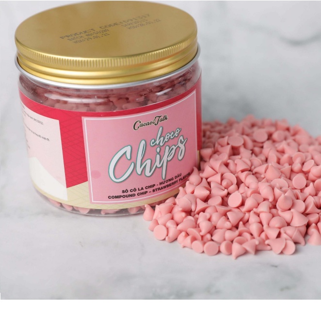 Sô Cô La Chíp Dâu Cacao Talk 300gr