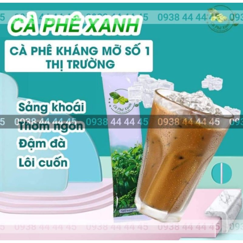 Cà Phê Xanh Kháng Mỡ Giảm Cân Thiên Nhiên Việt