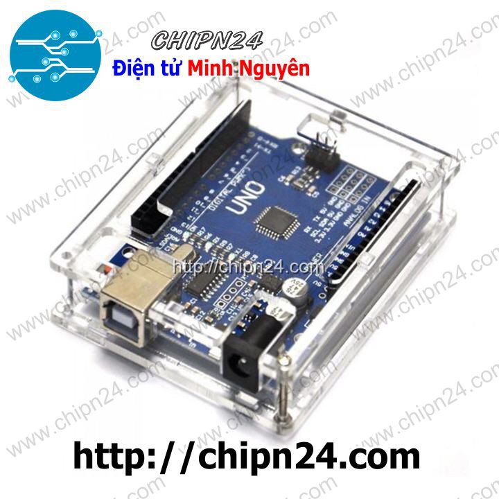 [1 pcs] Case Vỏ hộp Arduino UNO R3