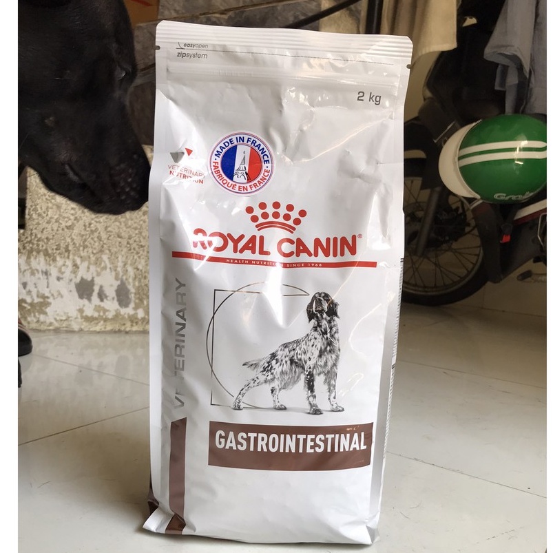 Hạt cho chó tiêu chảy, khó tiêu. Hạt Canin cho chó gặp vấn đề về tiêu hóa Royal Canin Vet Diet Gastrointestinal 2kg