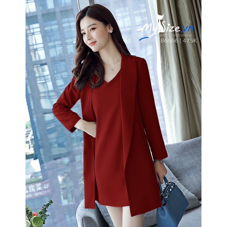 SÉT BỘ VEST DÀI B6666