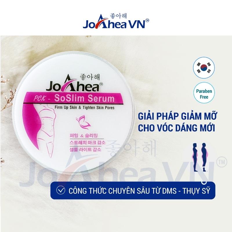 Giảm mỡ bung tan mỡ bung JoAhea SoSlim Serum mờ sẹo rạn da thành phần thiên nhiên giảm mỡ an toàn 120g