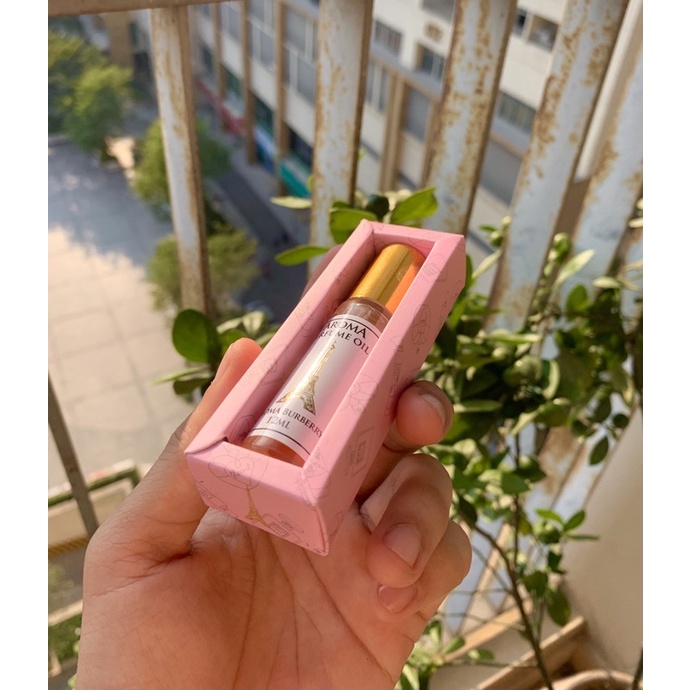 Tinh Dầu Nước Hoa Pháp Aroma Perfume Dạng Lăn 12ml, Thơm Dịu, Sang Trọng, Chính Hãng Pháp