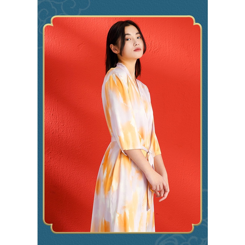 Áo choàng tắm Kimono ngủ đồ ngủ kiểu Nhật bản Chất Latin Mềm Mịn ❊ Hoàn xu Freeship❊ Ivy sweet home IVY210