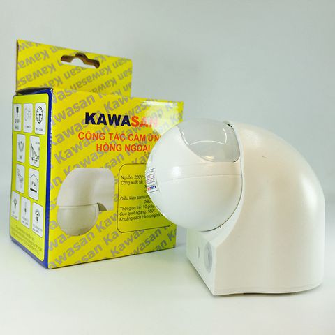 Công tắc cảm ứng chuyển động kín nước gắn nổi tường Kawa SS80 | Shopee Việt  Nam