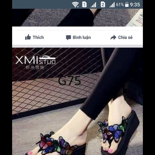 Dép xinh