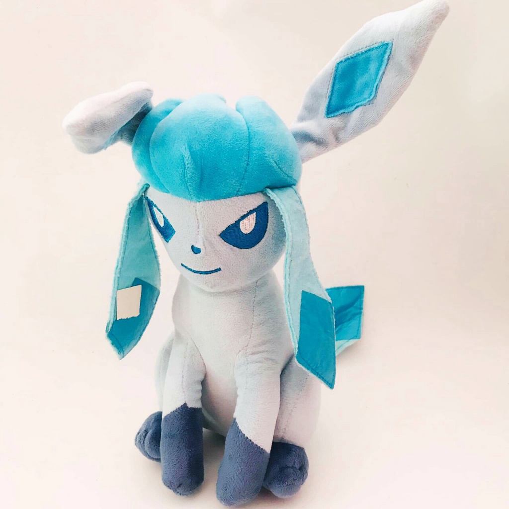 GẤU BÔNG POKEMON EEVEE GLACEON HỆ BĂNG (20CM---&gt;30CM) MỚI 100% HÀNG XỊN CAO CẤP LOẠI 1