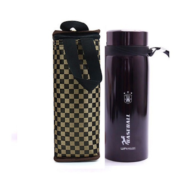 Bình giữ nhiệt ruột inox 800-1200ml kèm túi xách giữ nhiệt