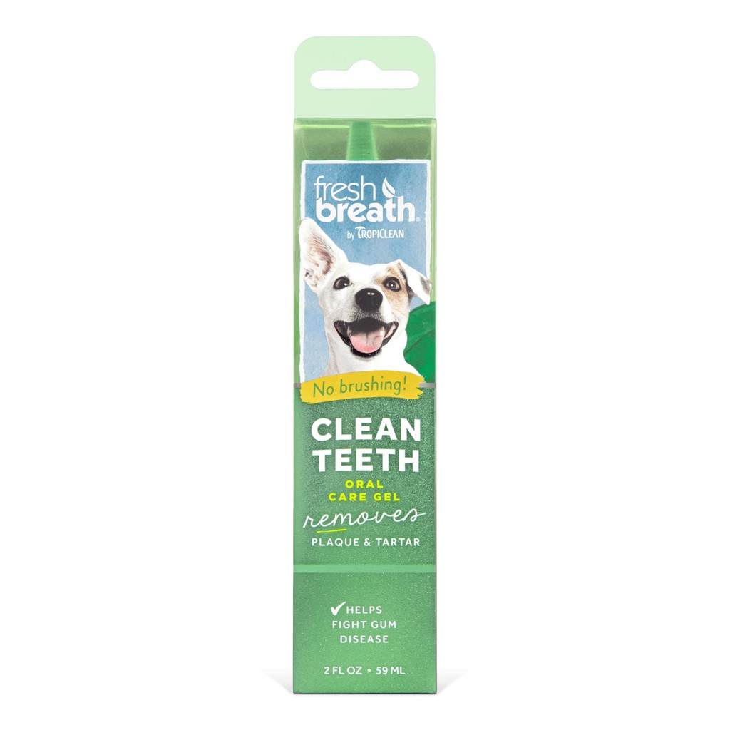 50ml GEL ĐẶC TRỊ MẢNG BÁM CAO RĂNG CHO CHÓ &amp; MÈO 59ML - Fresh Breath Clean Teeth Oral Care Gel.