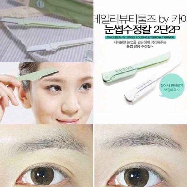 Cây Cạo Lông Mày Cao Cấp Folding Eyebrow Trimmer Hàn Quốc | BigBuy360 - bigbuy360.vn