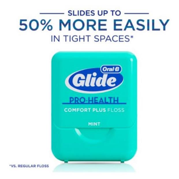 Chỉ nha khoa Oral-B Glide Pro-Health Deep Clean Floss Cool Mint 40m vỉ 2 hộp