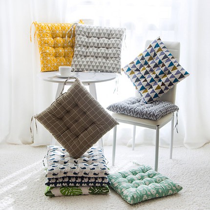 [Mã LIFEXANH03 giảm 10% đơn 500K] Bệt ngồi Đệm Ngồi Bệt vintage K'home lõi bông trắng xốp 45cm cao 5-7cm