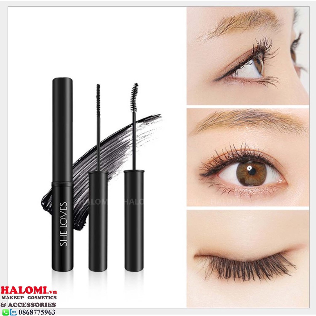 Mascara She Loves đầu chải nhỏ chống nước không nhòe | BigBuy360 - bigbuy360.vn