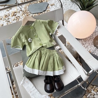Set váy bé gái P'ti chou ( Daisy set )