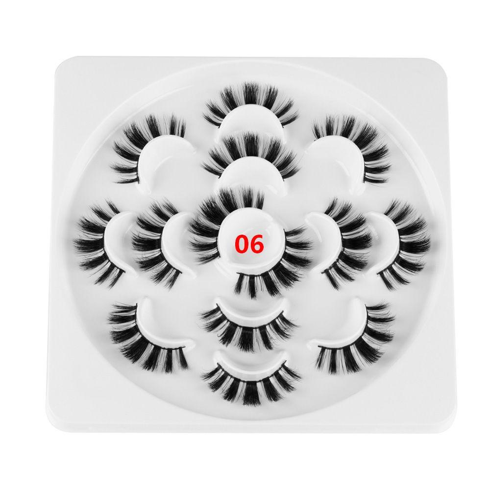 Set 7 Cặp Lông Mi Giả Dài Tự Nhiên MIH SKONHED Dành Cho Nữ