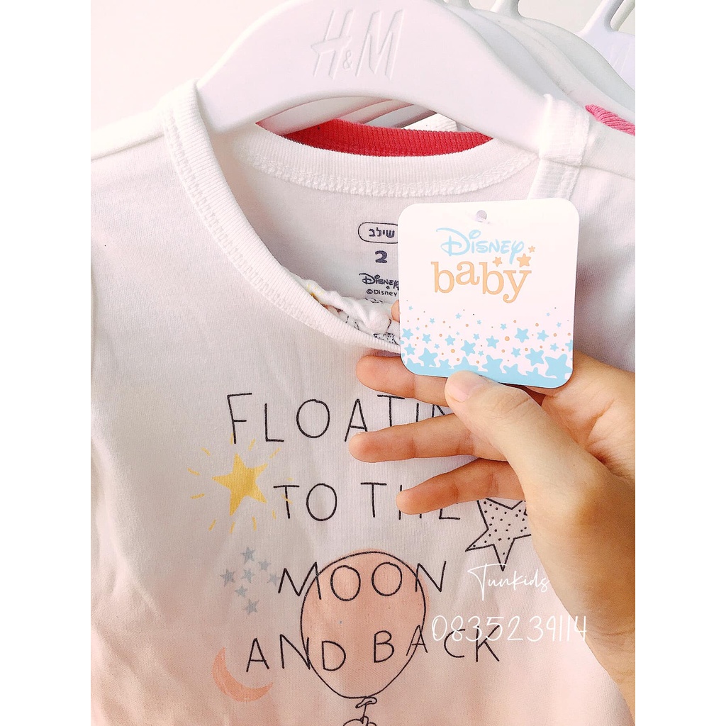 Bộ cotton bé trai bé gái Disney baby xuất xịn (Phom to)