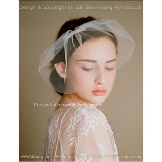 Lúp ngắn cô dâu VE0047BW06