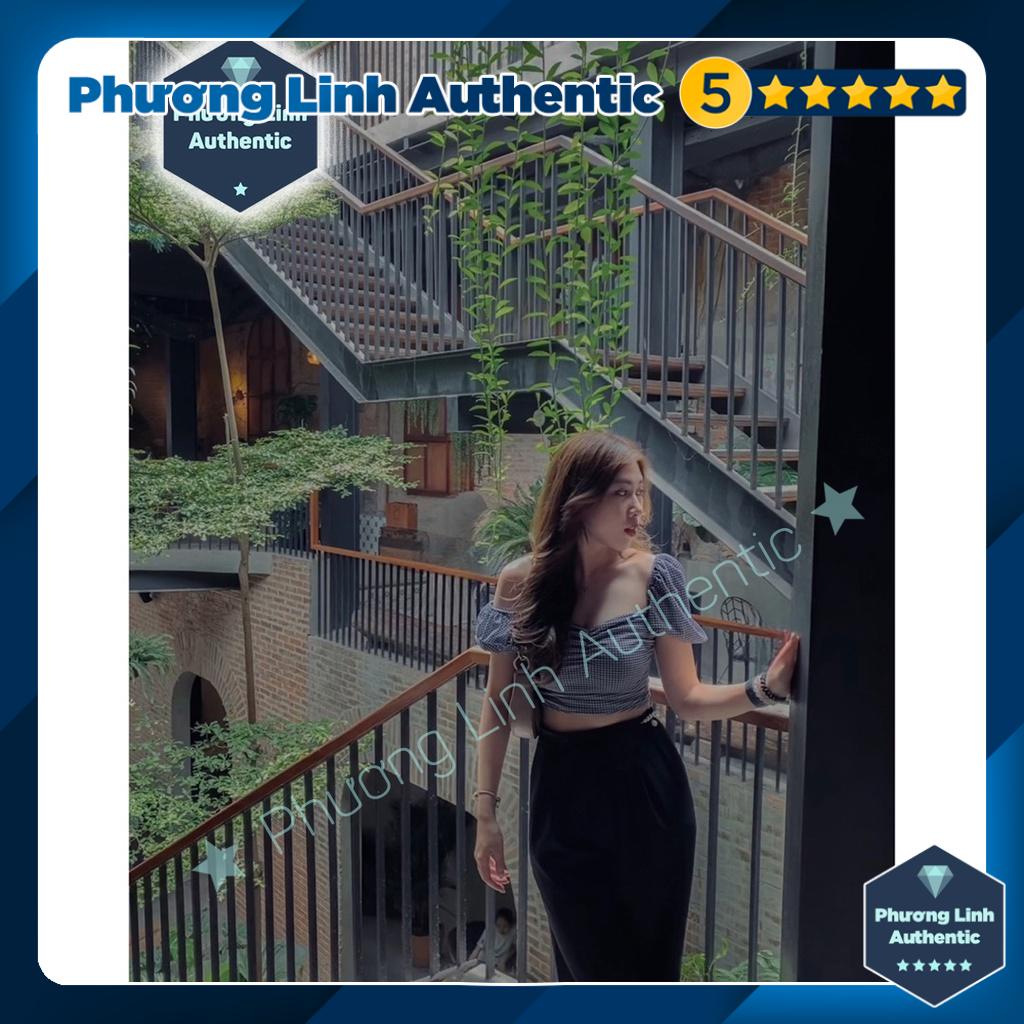 Áo crop top kẻ Zara Auth new tag có sẵn 0219/309 0219309