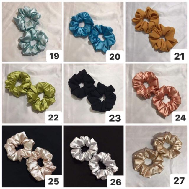 Đồ Cột Tóc Scrunchies Siêu Hot Giá Rẻ