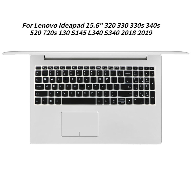 Miếng Dán Bàn Phím Silicon Siêu Mỏng Cho Laptop Lenovo Ideapad 15.6 "320 330 330s 340s 520 720s 130 S145 L340 S340 2018 2019 15.6 Inch