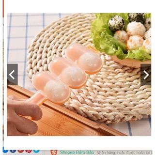 Khuôn lắc cơm viên tròn có bao bì