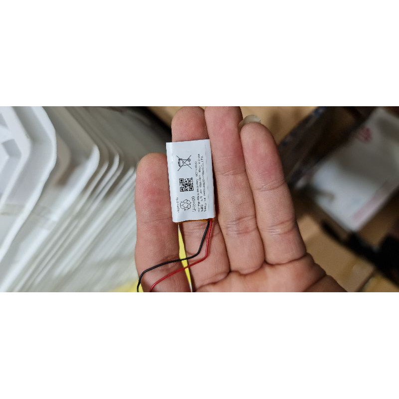 Pin polymer 3.7v dùng cho Tai nghe Bluetooth