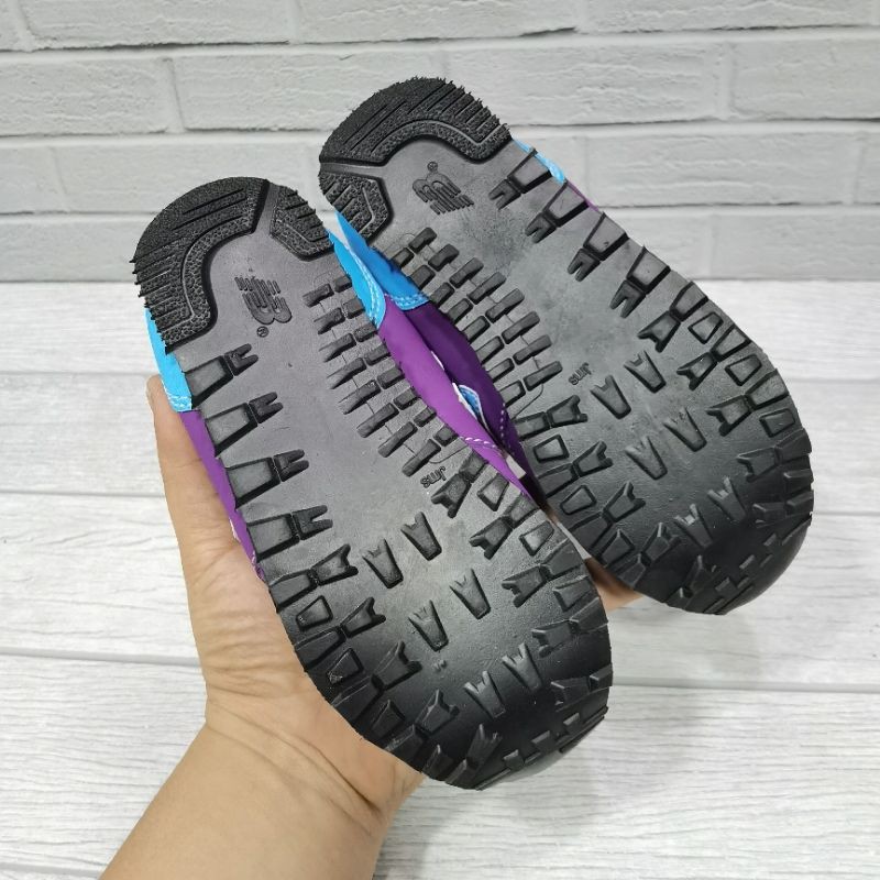 Giày Thể Thao New Balance Màu Tím / Xanh Dương / Vàng Size 21-35 Cho Bé