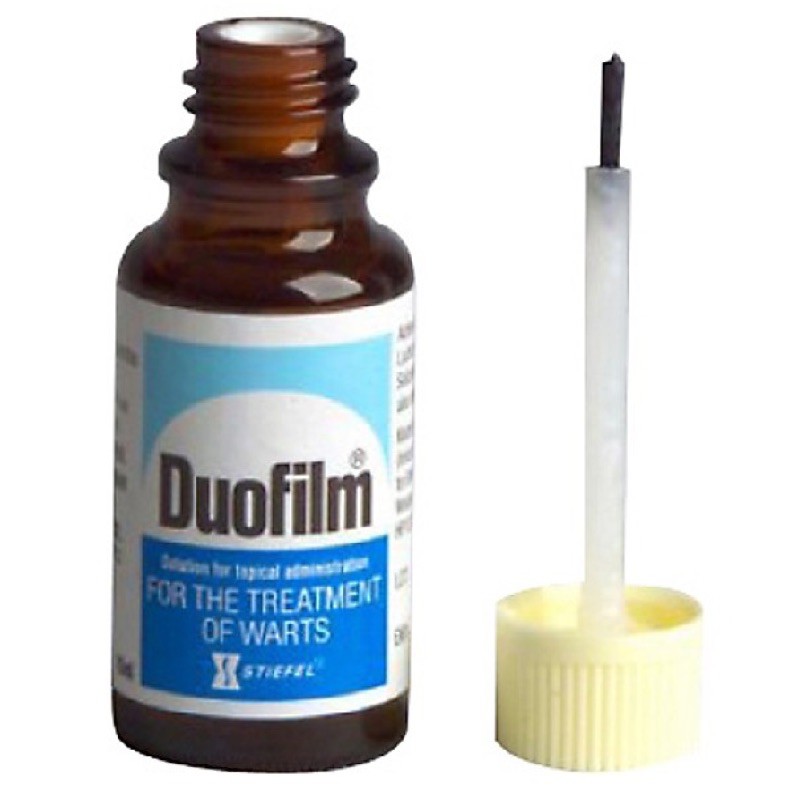 Dung dịch làm sạch mụn thịt mụn cóc Duofilm Đức 15ml